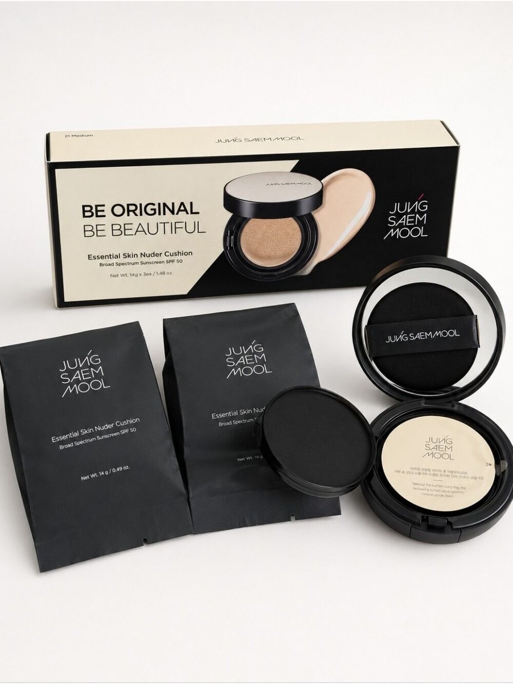 Jung Saem Mool Skin Nuder Cushion Bundle 21 Medium
